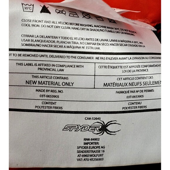 SPYDER JACKET VTG Competition Ski Snowboarding Mens Sz L 1990s RN64902*READ*VGC! - Picture 15 of 16